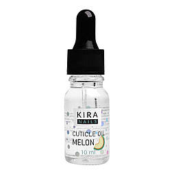 Kira Nails Cuticle Oil Melon - масло для кутикулы с пипеткой, дыня, 10 мл