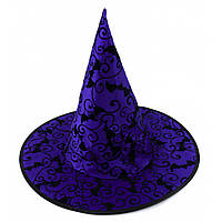 Шляпа Ведьмы с летучими мышами, колпак ведьмы  - аксессуар для вашего образа