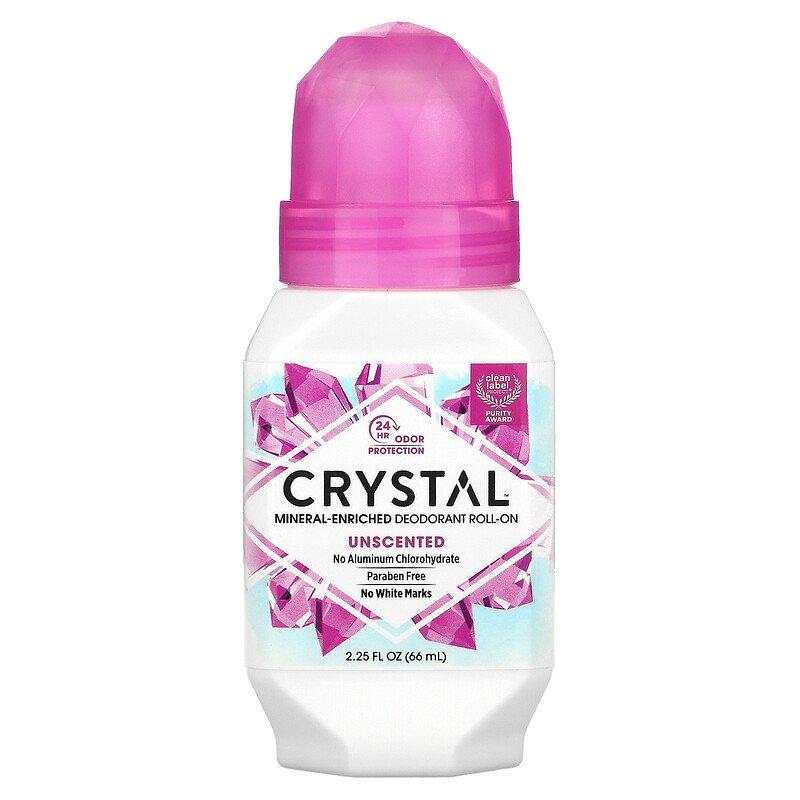 

Crystal Body Deodorant, Минеральный шариковый дезодорант, без запаха, 66 мл, официальный сайт, CBD-30006