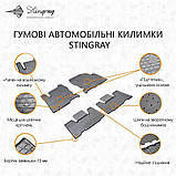 Автомобильные коврики Kia Sportage II JE 2005-2010 Комплект из 2-х ковриков Stingray, фото 3