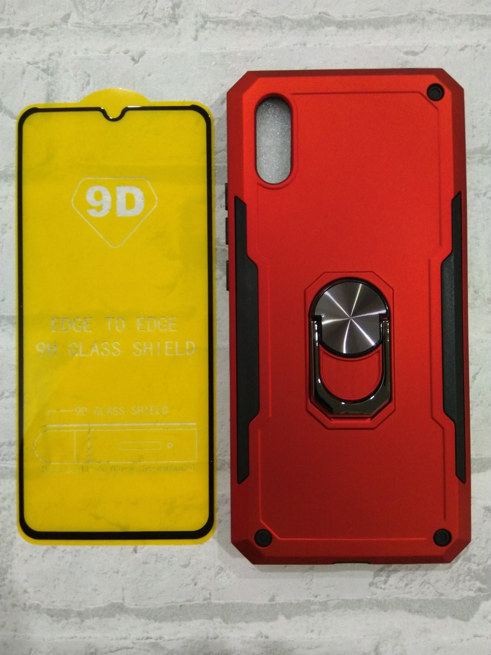 

Противоударный чехол + защитное стекло для Xiaomi Redmi 9A