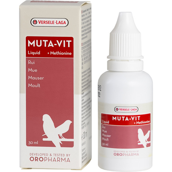 

Витамины для оперения птиц Oropharma Muta-Vit Liquid 30 мл
