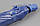 Зонт женский складной голубой полуавтомат 3 сложения хамелеон Bellissimo, фото 7