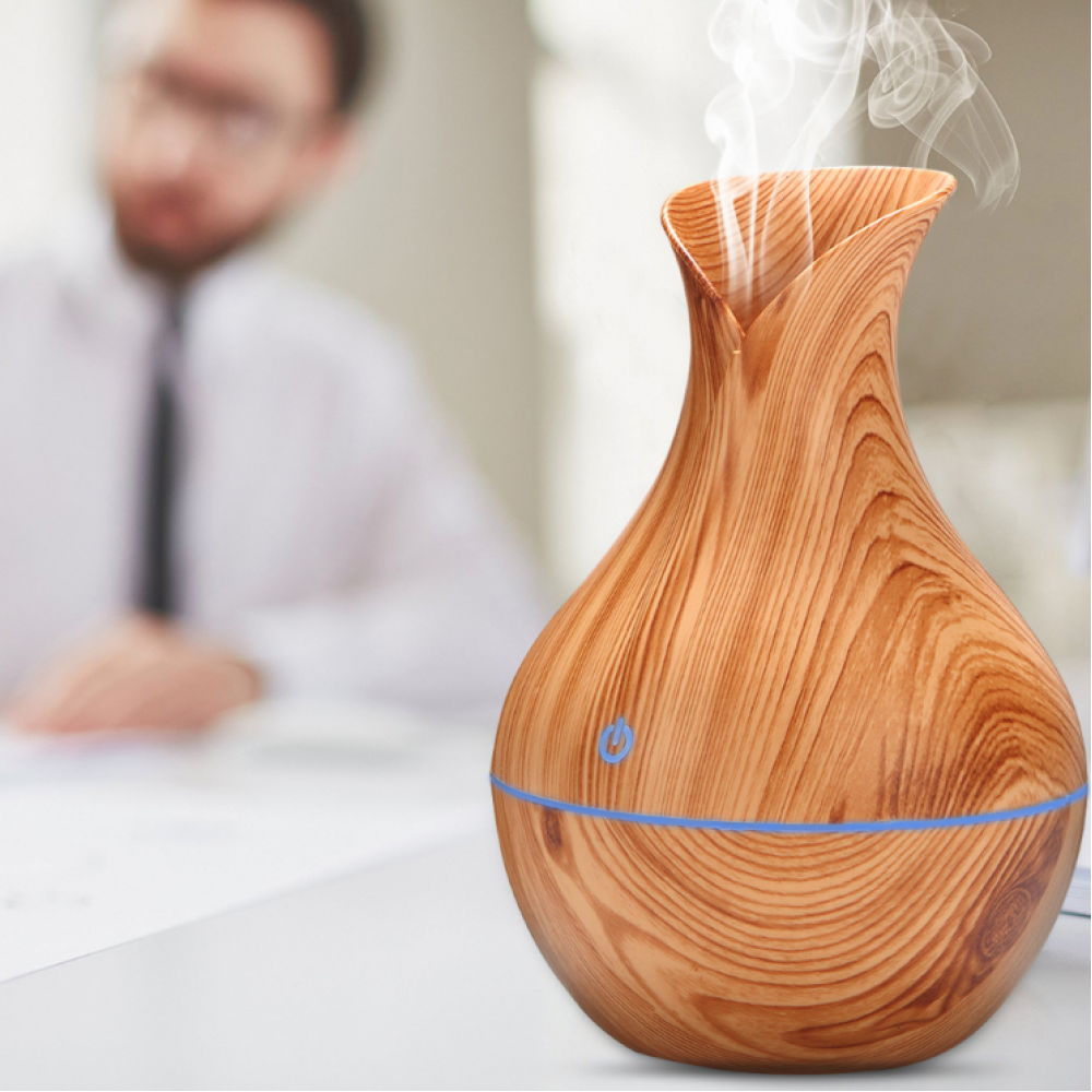 

Ультразвуковой увлажнитель воздуха Humidifier Ultrasonic Aroma Портативный паровой аромадиффузор с подсветкой