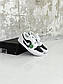 Мужские кроссовки Nike Air Jordan 1 Low (бело-черные) J3347 стильные крутые джорданы, фото 4