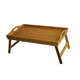 Бамбуковый столик для завтрака Supretto  КОД: 4713