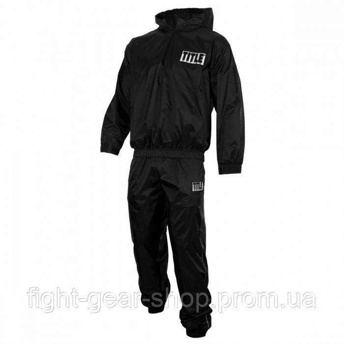 

Оригинальный Костюм-Сауна TITLE Sauna Suit With Hood - Black XL