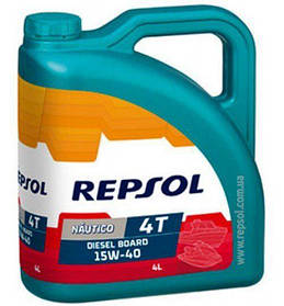Масло моторне Repsol NAUTICO Diesel Board 4T 15W-40, 4л / RP131Y54 КОД: RP131Y54