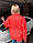 Ультрамодная женская яркая куртка-рубашка с карманами, фото 5