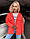 Ультрамодная женская яркая куртка-рубашка с карманами, фото 6