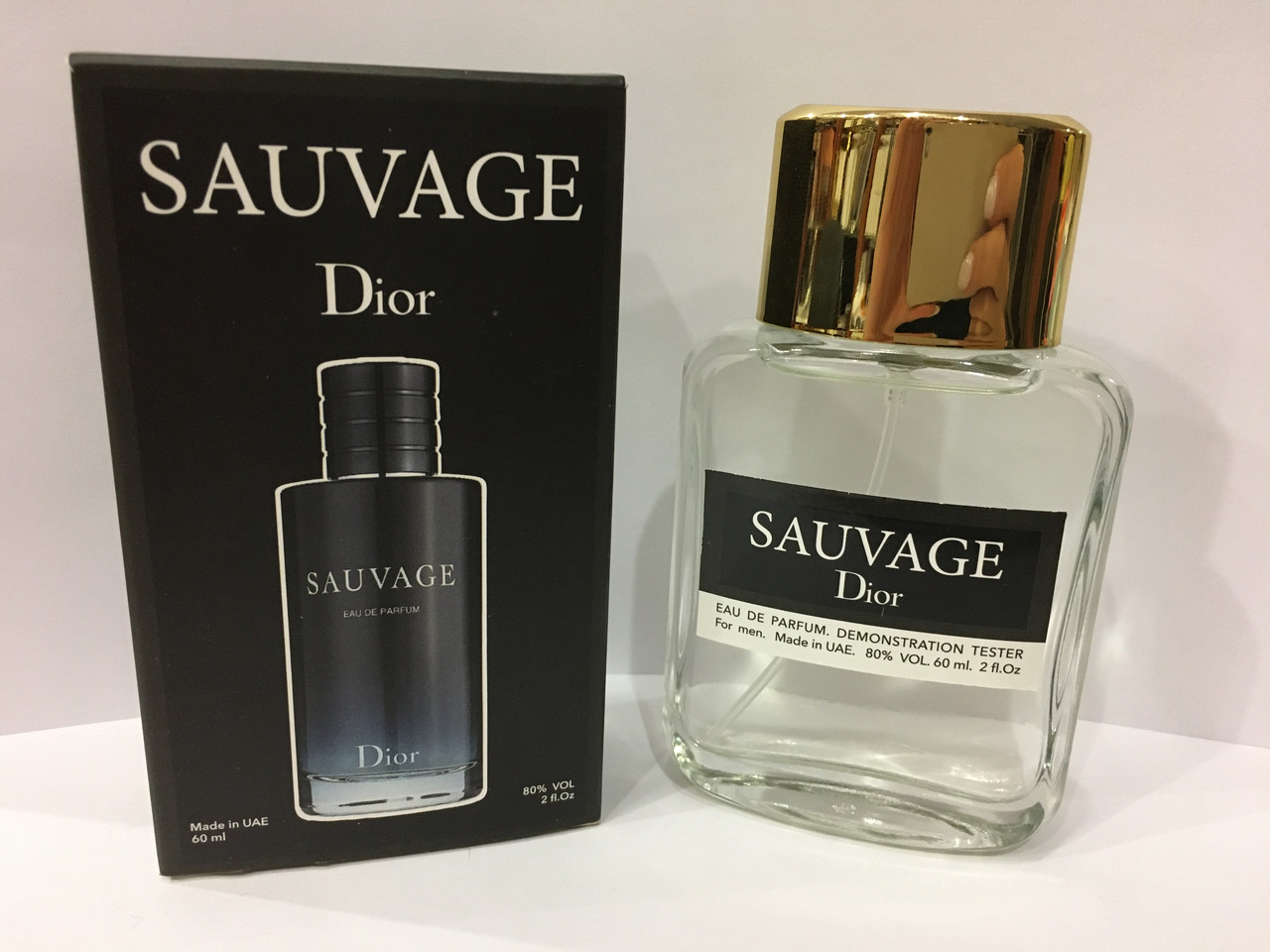 Чоловічі духи міні тестер Dior Sauvage DutyFree 60 мл (Діор Саваж)