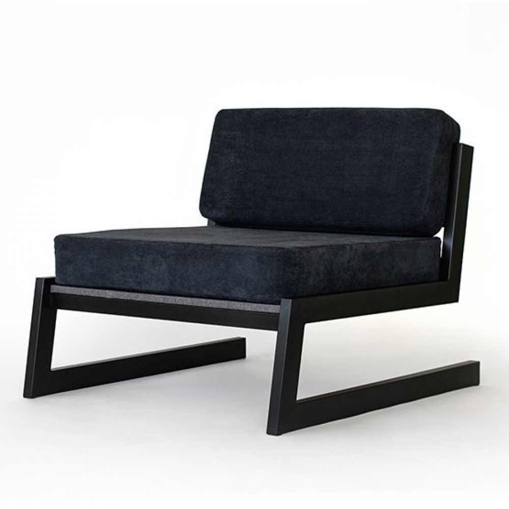 Кресло "SOFT" для офиса в черном цвете