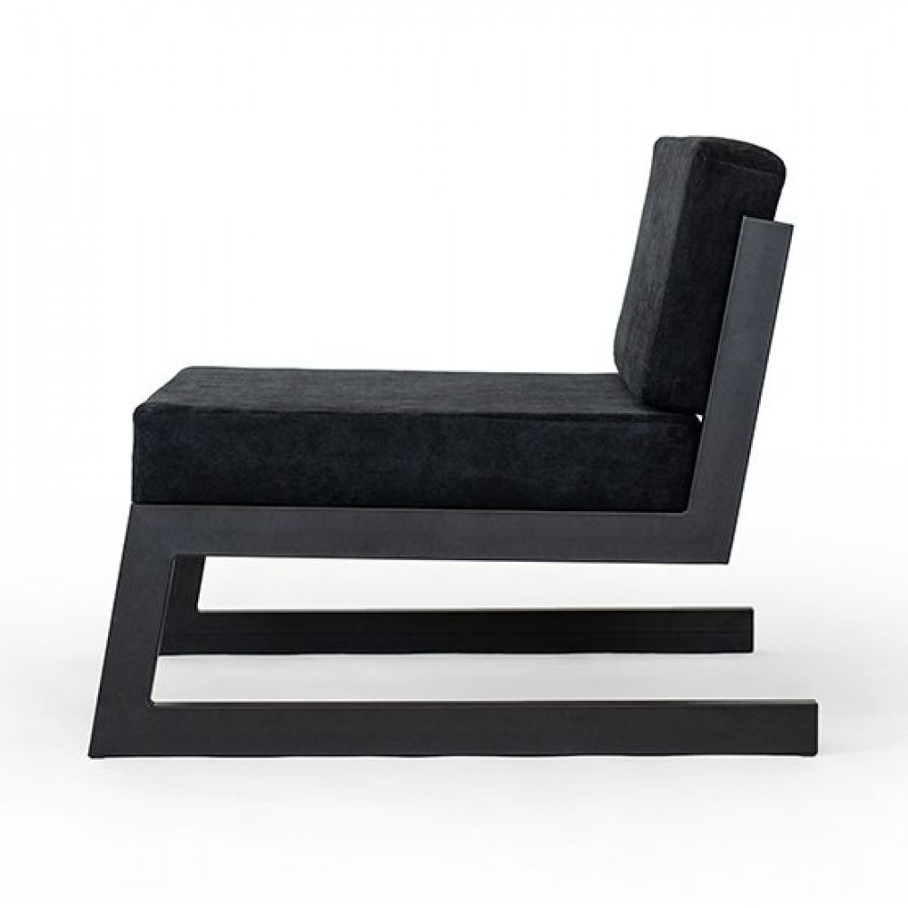 Кресло "SOFT" для офиса в черном цвете