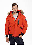 Оригінальна зимова чоловіча куртка PIT BULL FIRETHORN Orange, фото 2