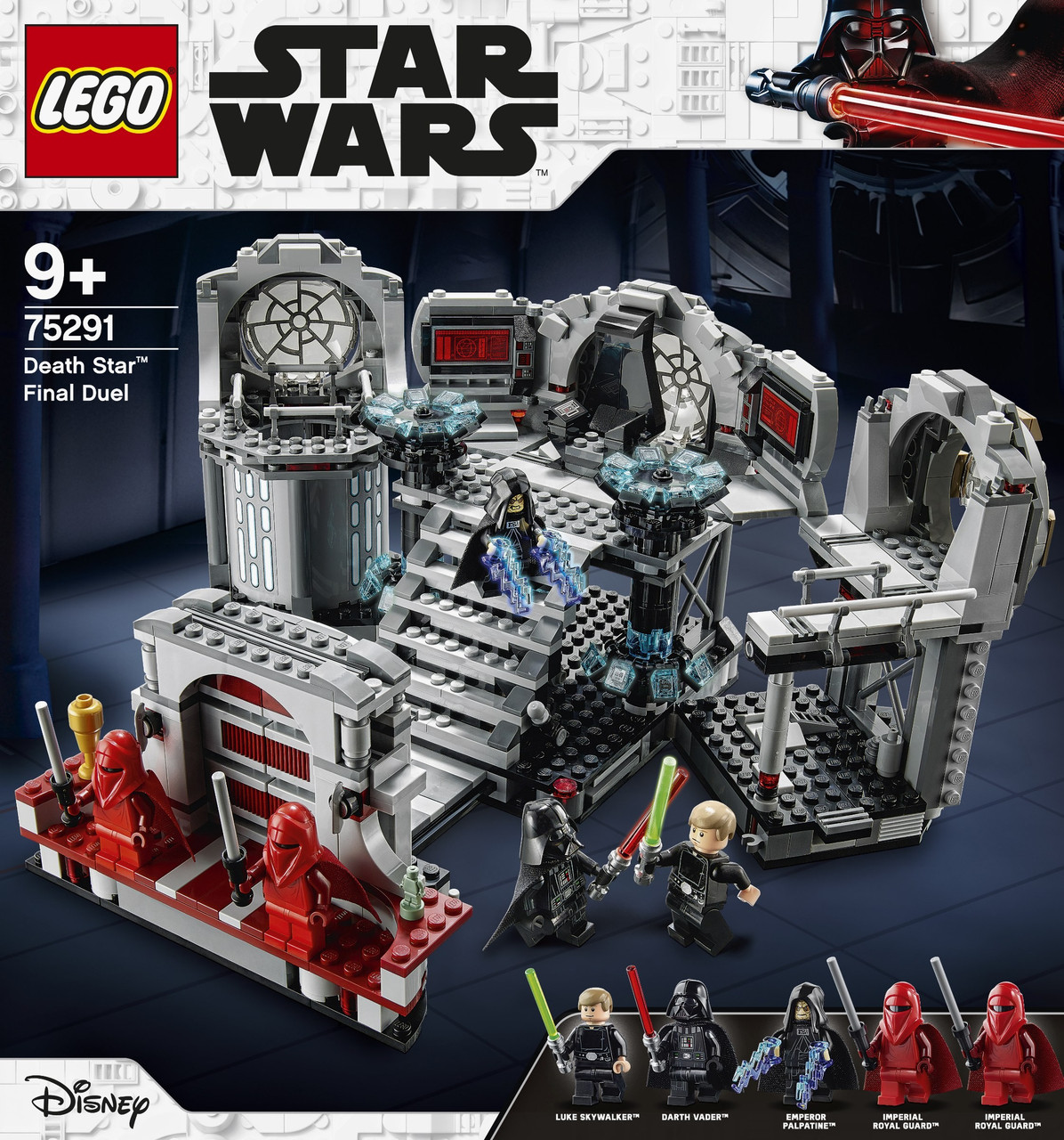 

Lego Star Wars 75291 Звезда смерти: Финальная Дуэль