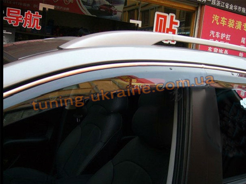 

Ветровики с хром кантиком на Hyundai IX35 2010-13