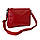 Женская сумка через плечо клатч красный Арт.04-11 Larsi (Україна), фото 4