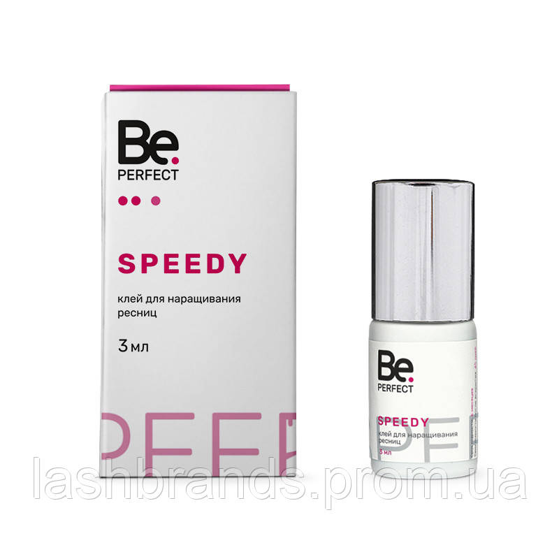 

Клей Be Perfect Speedy 3 мл для наращивания ресниц, Черный