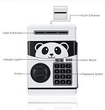 Копилка электронная сейф "PANDA" - банкомат для денег, с пин-кодом, фото 2