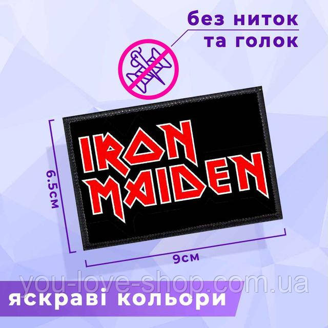 Нашивка Iron Maiden лого