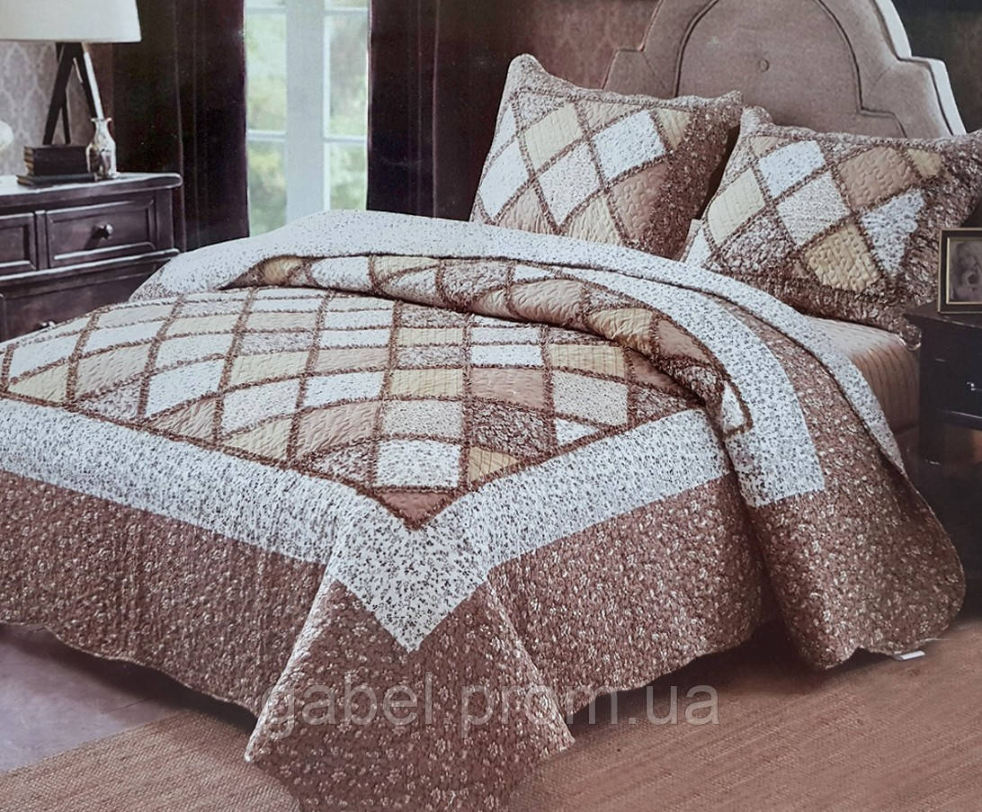 

Покрывало 230х250 Alltex Patchwork Lace, Бежевый