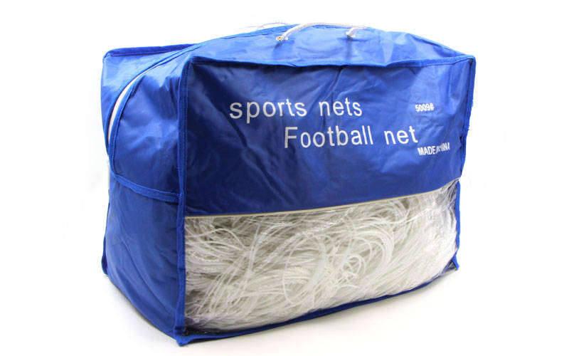 Сетка на ворота футбольные тренировочная узловая (2шт) SP-Sport C-5009 (PP 2,5мм, яч. 12x12см, PVC чехол)