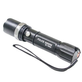 Ліхтарик для рибака точковий з можливістю зарядки + акумулятор Чорний (hub_VcDS08767)