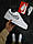 Чоловічі кросівки Nike Air Force 1 Low White Fire | Найк Аір Форс 1 Лоу Білі з вогнем, фото 9