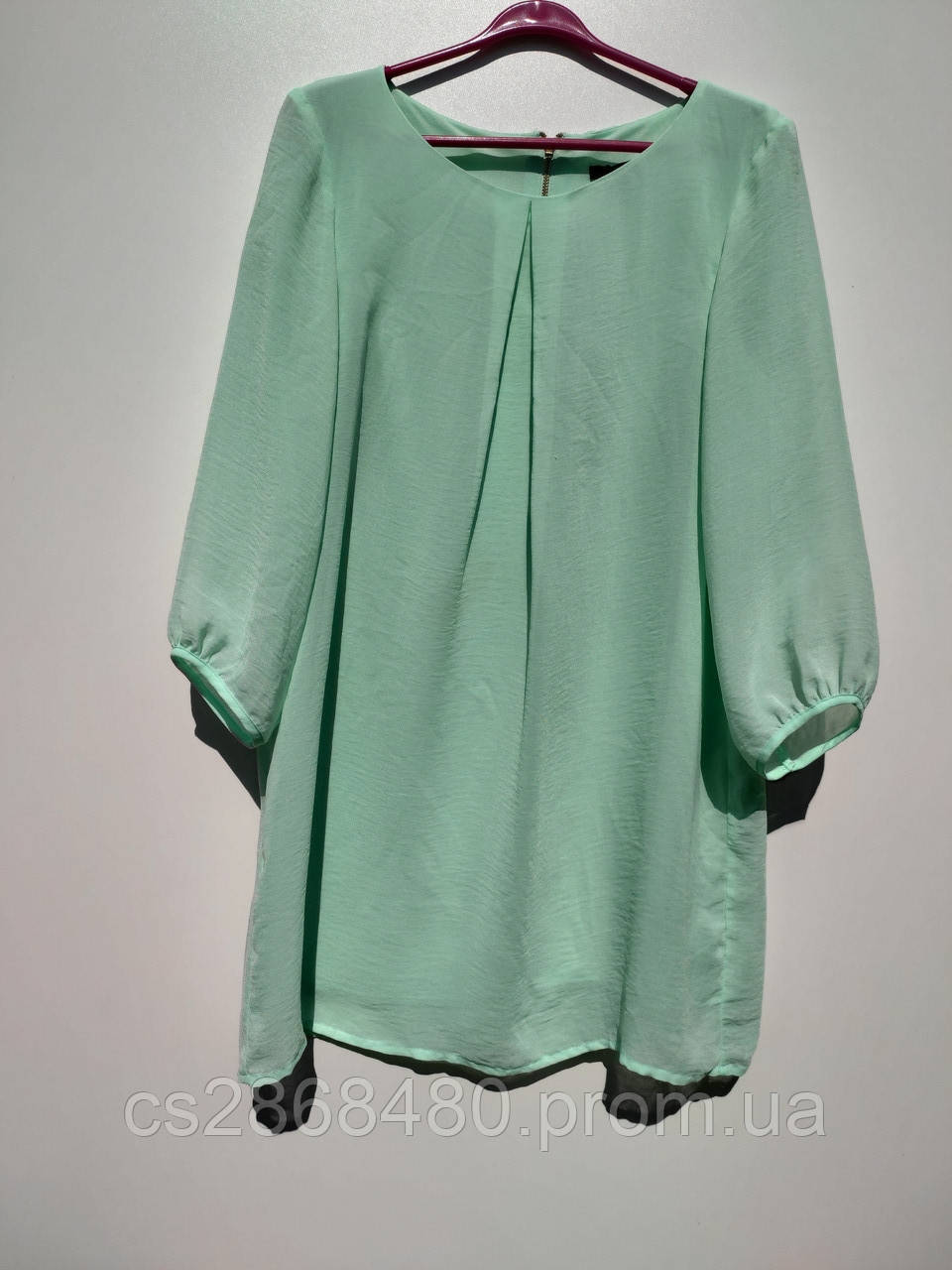 Шифонова блуза  туніка HsM Розмір 42 (Б-138) блуза / туника