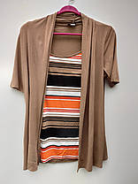 Блуза накидка розмір 38-40 (Б-285) Жіноча блуза, фото 3