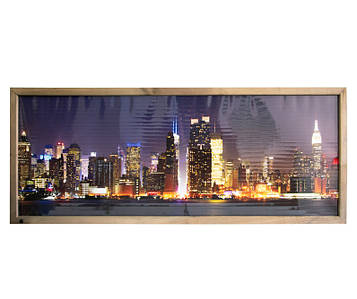 Настінний плівковий обігрівач картина, VIP "Нью-Йорк", інфрачервоний обігрівач Тріо 00204 (ST)