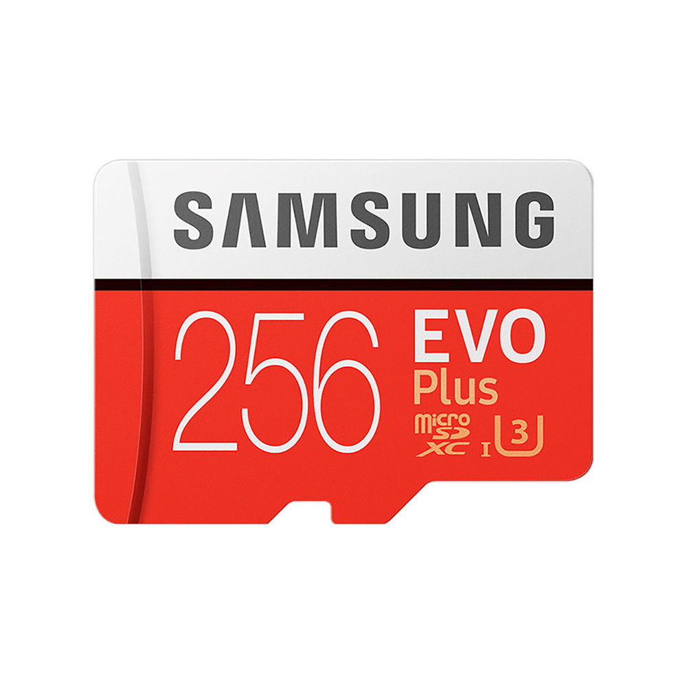 Карта памяти Samsung EVO Plus microSDXC 256GB UHS-I Class 10 + SD адаптер (MB-MC256HA/RU)