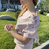 Жіночий спортивний літній костюм "Megi" з трикотажу (Туреччина); розм 44, 46,48,50, 2 кольори, фото 2