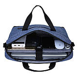 Сумка для ноутбука 15.6" Bagsmart Синій, фото 9