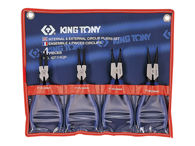 

Съемник стопорных колец 4пр. KINGTONY 42114GP