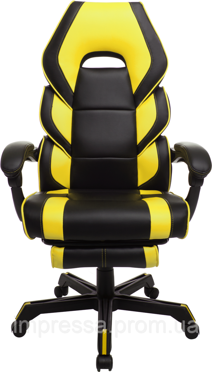 

Геймерське крісло GT Racer M-2643 Black/Yellow