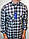 Турецкая приталенная рубашка в клетку DOGRU (размеры S, M, L, XL, XXL), фото 2
