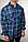Турецкая приталенная рубашка в клетку DOGRU (размеры S, M, L, XL, XXL), фото 8