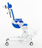 Универсальное инвалидное кресло для душа и туалета. Hoggi Sharky Shower Chair, фото 4