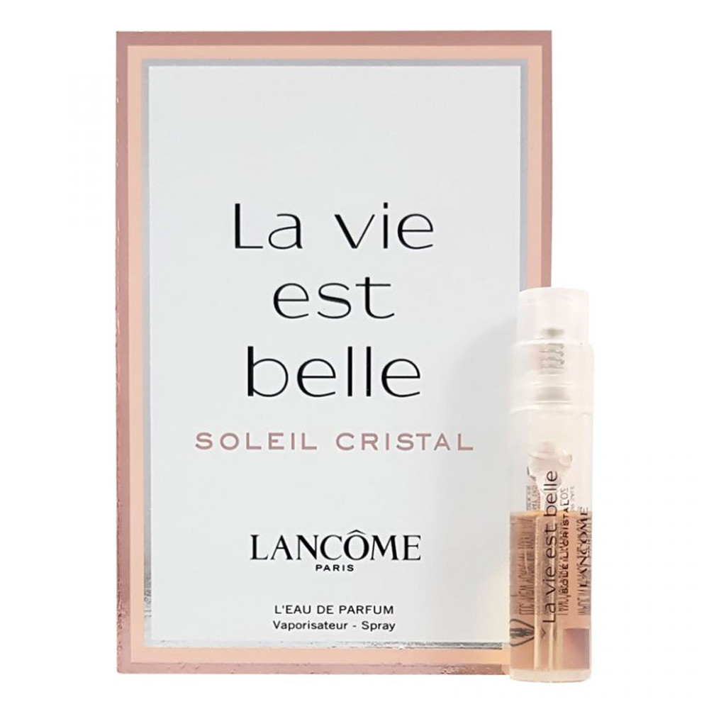 La vie est belle soleil crystal