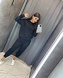 Женский спортивный   костюм  Размеры 42-44, 46-48 Цвета: беж, чёрный, малина, олива, фото 3