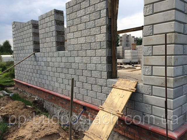 Будівництво будинку з керамзитних блоків
