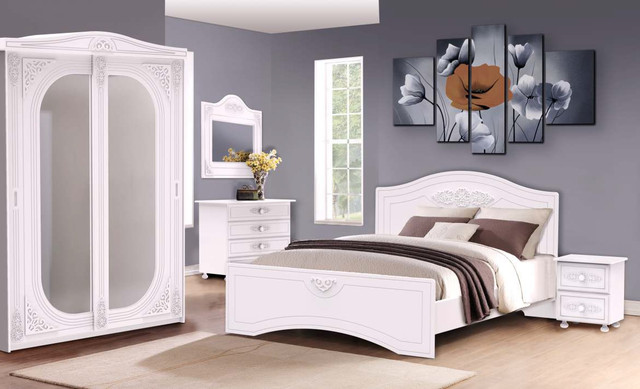 Біла меблі для спальні, доставка ― тел. 067-585-26-29