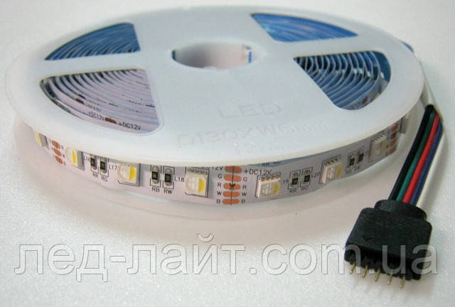Светодиодная лента 12В 5050(60LED/м) IP20 RGBW оптом и в розницу в Украине.  LED освещение от "LED-Light" - 1471463714
