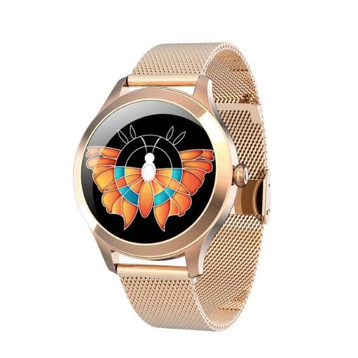 

Смарт-часы Kingwear KW10 PRO для женщин версия 2020 Золотые (37-1)