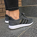 Мужские кроссовки Adidas Iniki Dark Grey, фото 2