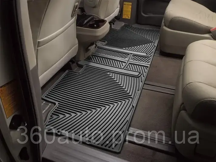 

Коврики для Toyota Sienna 2010- 7-8 мест черные задние WeatherTech W244, Черный