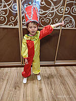 Прокат. Детский костюм на утренник "Арлекин", "Клоун" на 4-5 лет, фото 1