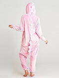 Пижама Кигуруми взрослый "Розовый дино" размер XL Код 10-3998, фото 4
