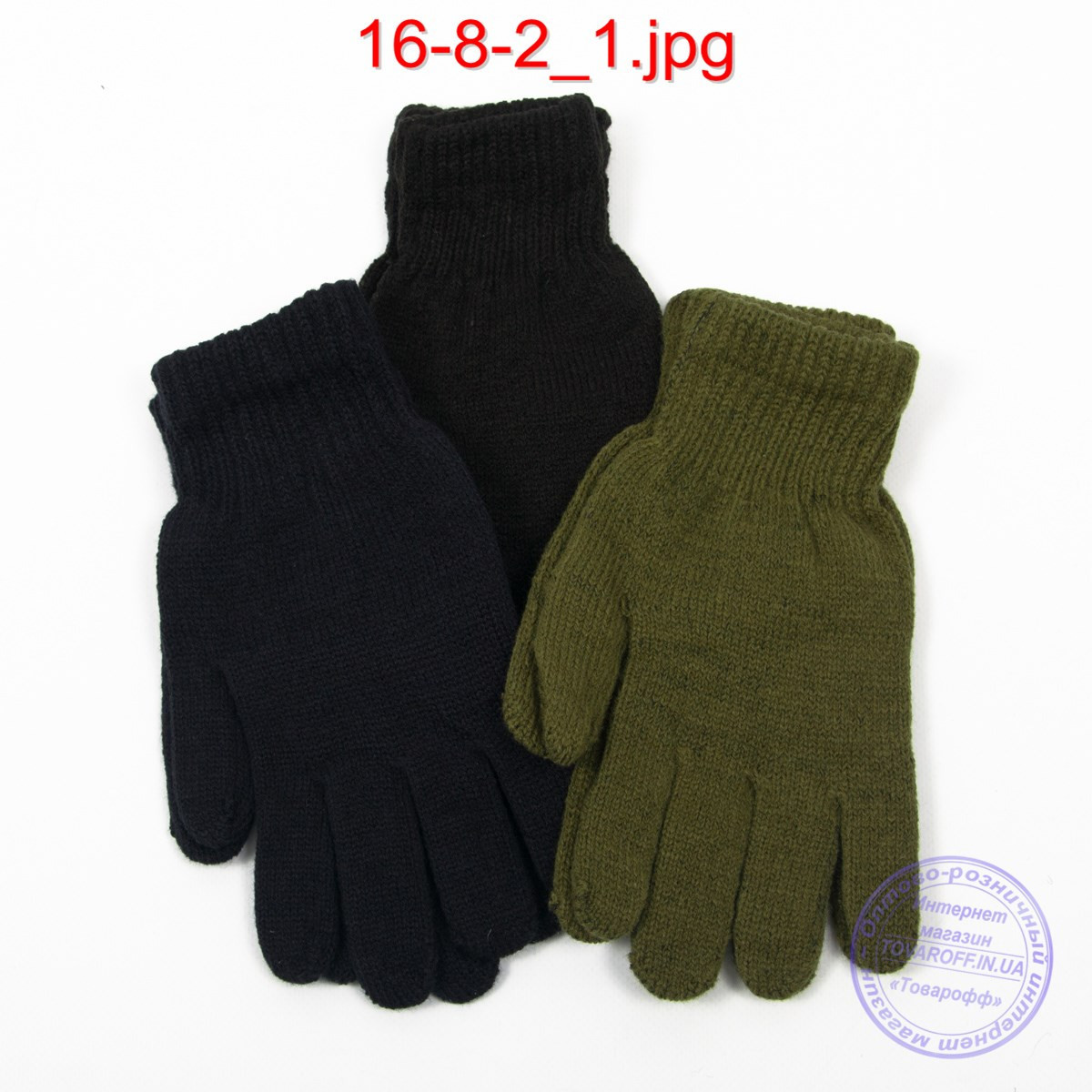 Чоловічі рукавички - №16-8-2